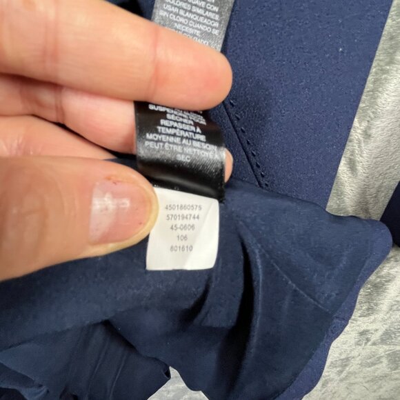 WHITE HOUSE BLACK MARKET *NEW* Femme Peacoat Officer Blue Sz Medium Gold Button - Picture 9 of 12